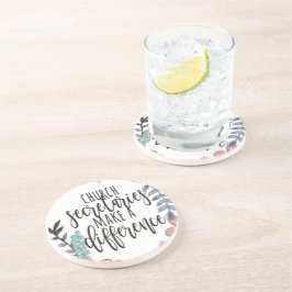 Posavasos Sandstone Coaster, Secretario de la Iglesia