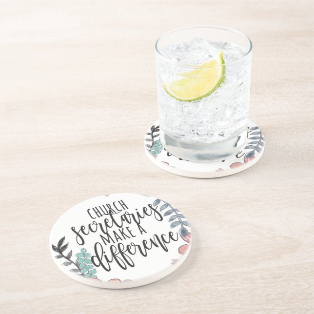 Posavasos Sandstone Coaster, Secretario de la Iglesia (Lado)