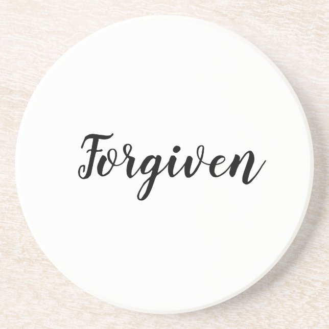 Posavasos Sandstone Forgiven (Frente)