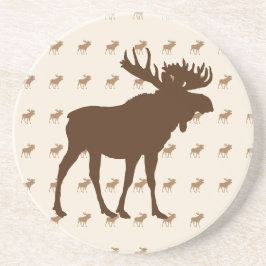 Posavasos Sandstone Moose Coaster