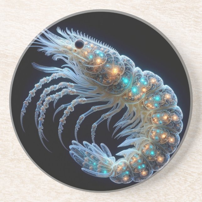 Posavasos Sandstone Shrimp Coaster (Frente)