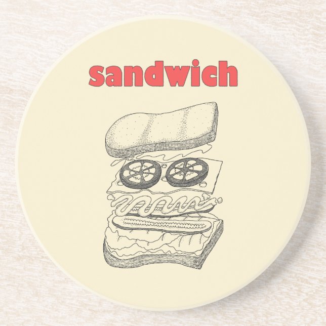 Posavasos Sándwich (Frente)