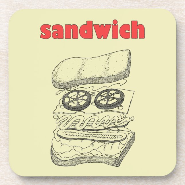 Posavasos Sándwich (Frente)