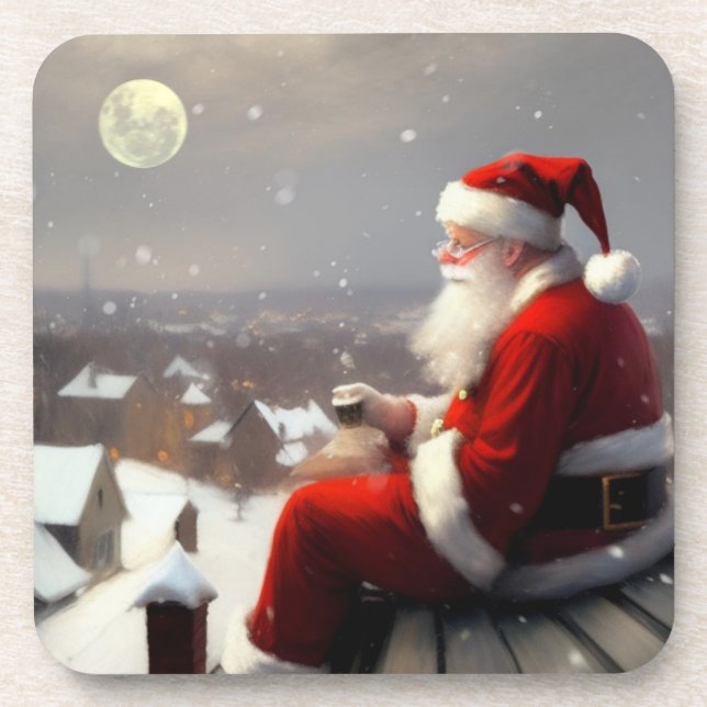 Posavasos Santa Claus (Frente)