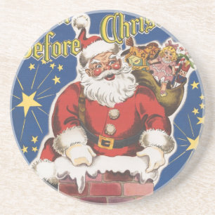 Posavasos Santa Claus antiguo, Era la Noche Antes de Navidad