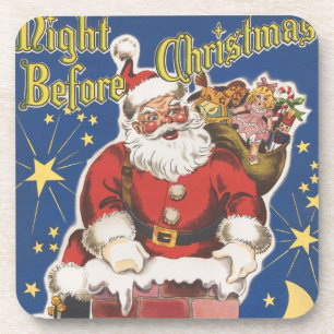 Posavasos Santa Claus antiguo, Era la Noche Antes de Navidad