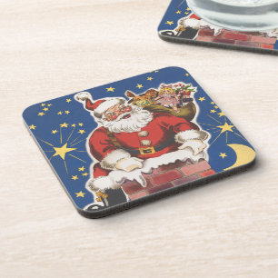 Posavasos Santa Claus antiguo, Era la Noche Antes de Navidad