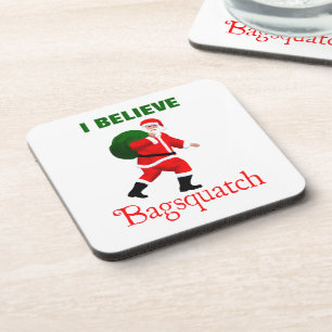 Posavasos Santa Claus - Bagsquatch