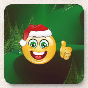 Posavasos santa claus emojis