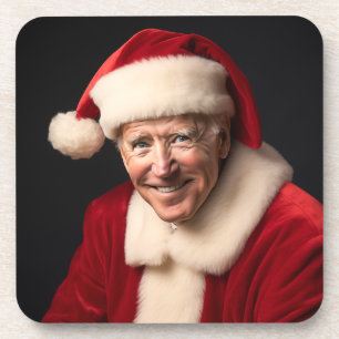 Posavasos Santa Claus Joe Biden