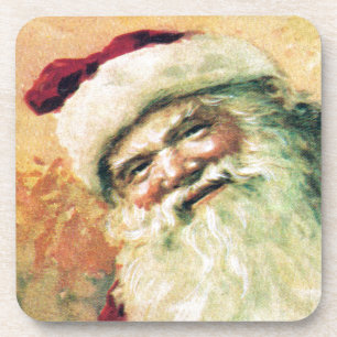 Posavasos Santa Claus Vintage Christmas
