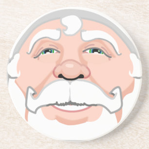 Posavasos Santa Cláusula de las castas Navidades festivos