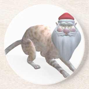 Posavasos Santa Gato