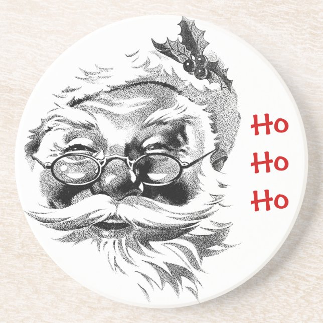 Posavasos Santa Ho Ho Ho Ho Ho Coaster (Frente)