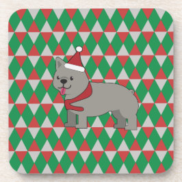 Posavasos Santa Paws Holiday