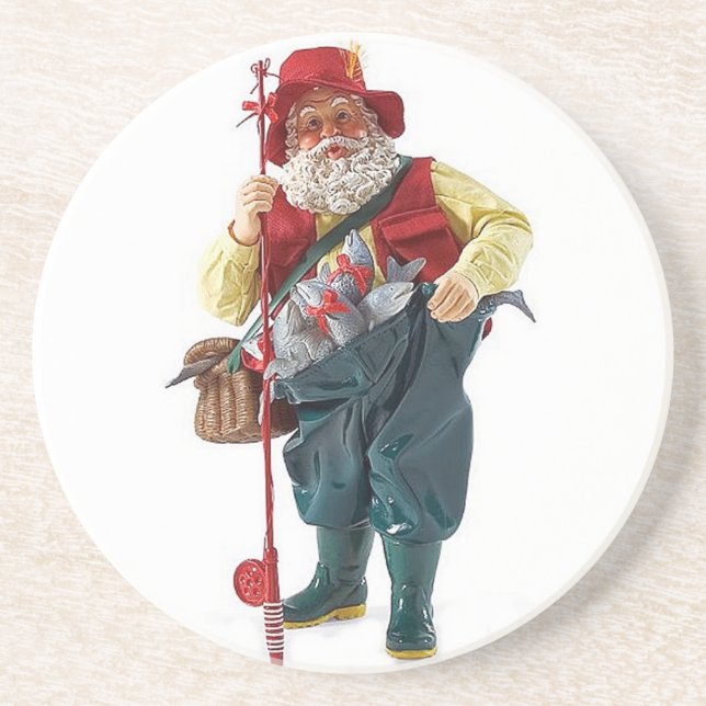 POSAVASOS **SANTA PESQUERA** SANDSTONE COASTER (Frente)
