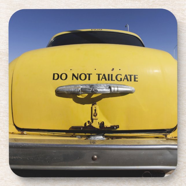 Posavasos Santa Rosa, New México, Estados Unidos. Yello (Frente)