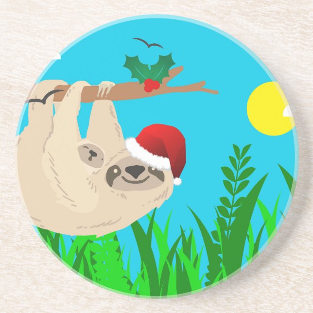 Posavasos santa sloth (Frente)