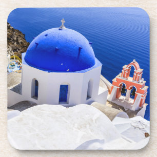 Posavasos Santorini, vacaciones en las islas griegas