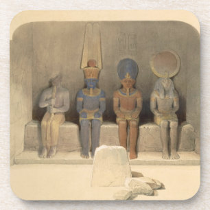 Posavasos Santuario del templo de Abu Simbel, de "Egipto