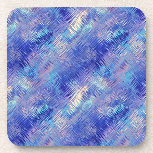 Posavasos Sapphire Blue Scribled Textura (Frente)