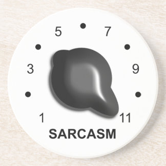 Posavasos Sarcasm Coaster
