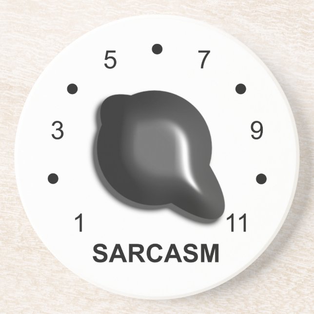 Posavasos Sarcasm Coaster (Frente)