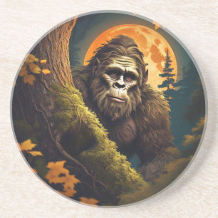 Posavasos Sasquatch Peeking