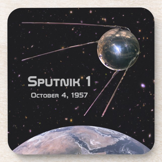 Posavasos Satélite terrestre Sputnik 1 (Frente)