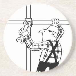 Posavasos Scaffolder con Scaffolding