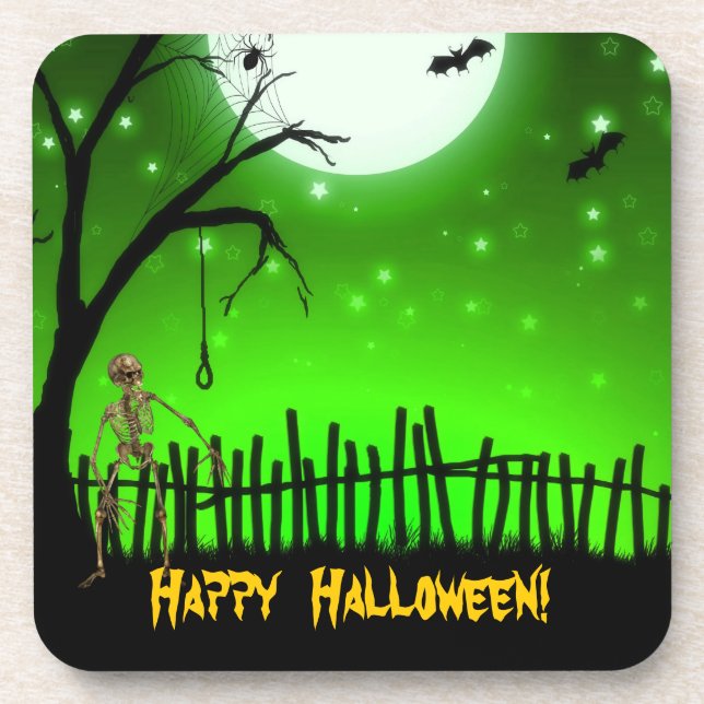 Posavasos Scary Halloween (Frente)