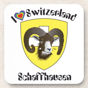 Posavasos Schaffhausen Schweiz Kork-Untersetzer