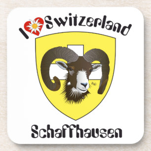 Posavasos Schaffhausen Schweiz Kork-Untersetzer