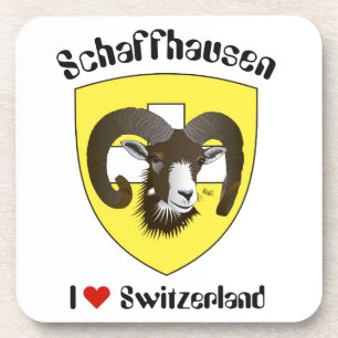 Posavasos Schaffhausen Schweiz Kork-Untersetzer