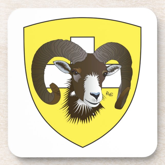 Posavasos Schaffhausen Schweiz Kork-Untersetzer (Frente)