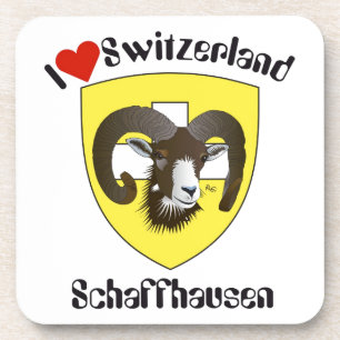 Posavasos Schaffhausen Schweiz Kork-Untersetzer