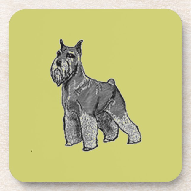 Posavasos Schnauzer (Frente)