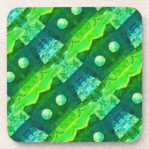 Posavasos Sci-Fi - mundo del planeta del espacio alienígena