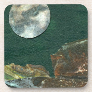 Posavasos Sci-Fi - mundo del planeta del espacio alienígena