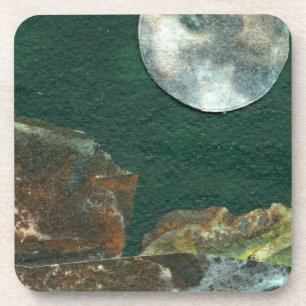 Posavasos Sci-Fi - mundo del planeta del espacio alienígena
