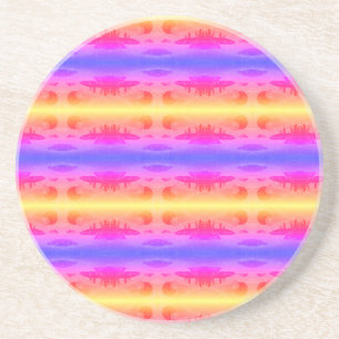 Posavasos Sci-Fi "Seas of Fire" molten lava alien world Co