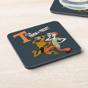 Posavasos Scooby-Doo   T es para Truco o Tratamiento