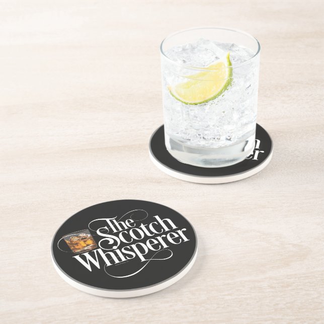 Posavasos Scotch Whisperer Drink Coaster (Lado)