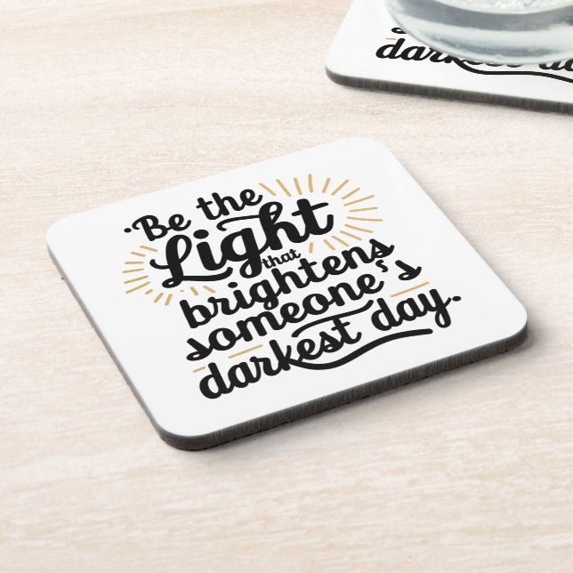 Posavasos Sé la montaña rusa ligera (Lado Izquierdo)