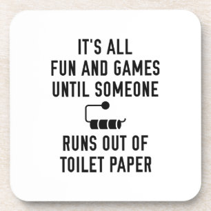 Posavasos Se Quedó Sin Papel Para Baño