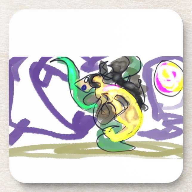 Posavasos Sea dragon Summer (Frente)