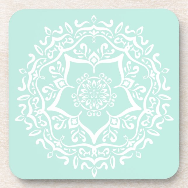 Posavasos Sea Glass Mandala (Frente)