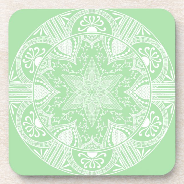 Posavasos Seafoam Mandala (Frente)