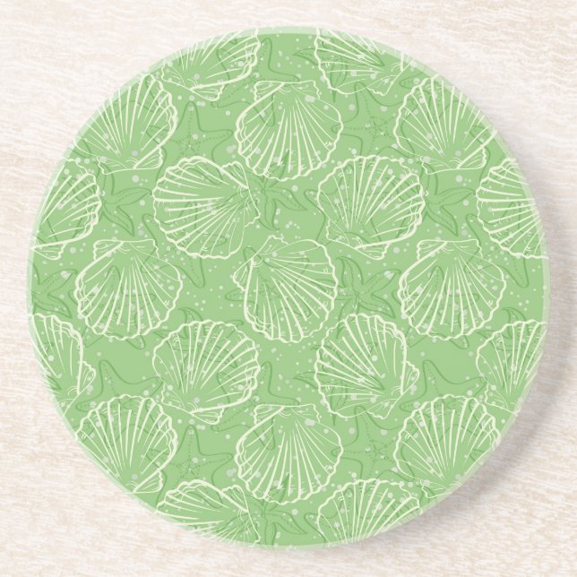 Posavasos Seashells del esquema (Frente)