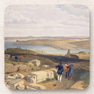 Posavasos Sebastopol de Chersonese viejo, placa 'del SE